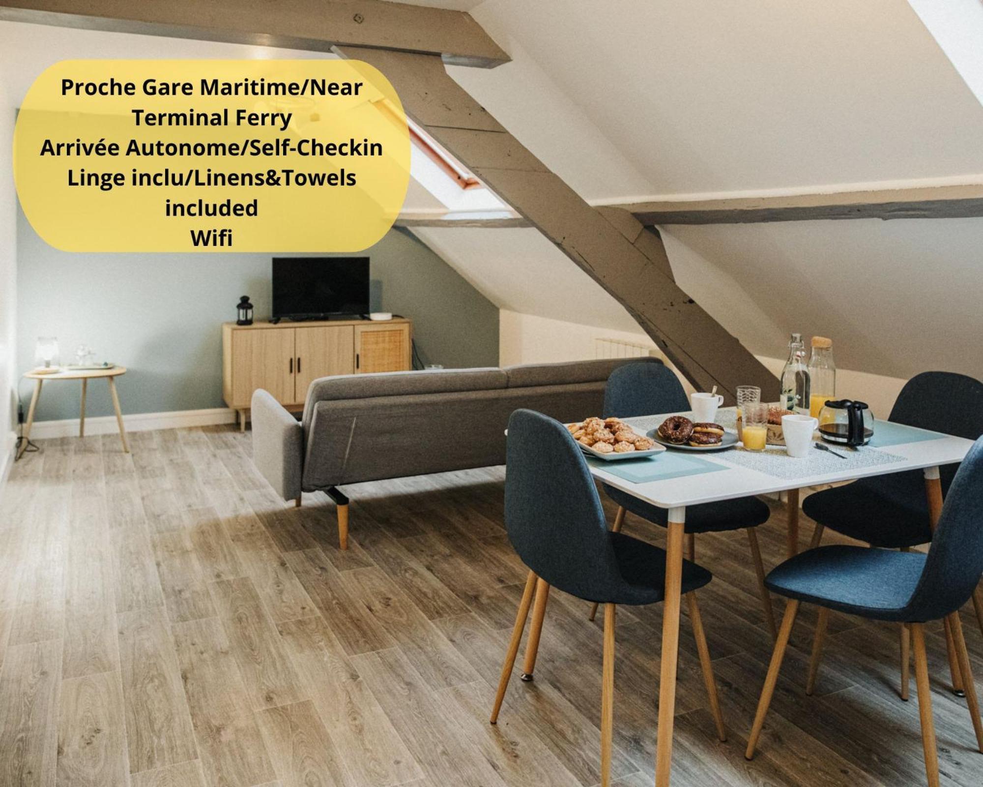 Apartament Les Malakoff Cherbourg-en-Cotentin Zewnętrze zdjęcie